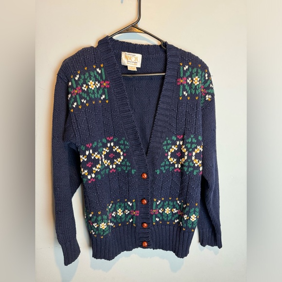 Vintage Sweater Cardigan - Picture 1 of 4